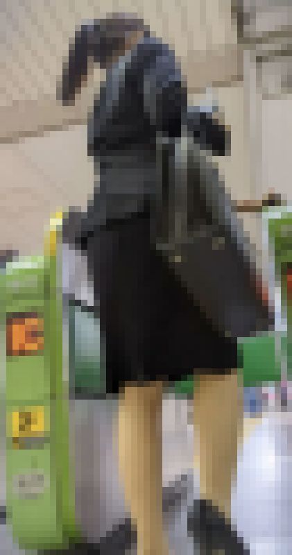 リクルートスーツ階段登り特化！会心の映像…。　サンプル画像3