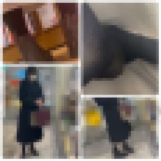 ［逆さ撮りのオカズ50］“被写体3人”黒タイツロンスカお姉さんたちにぶっこみ 透けたパンツがエロすぎる！　サンプル画像3