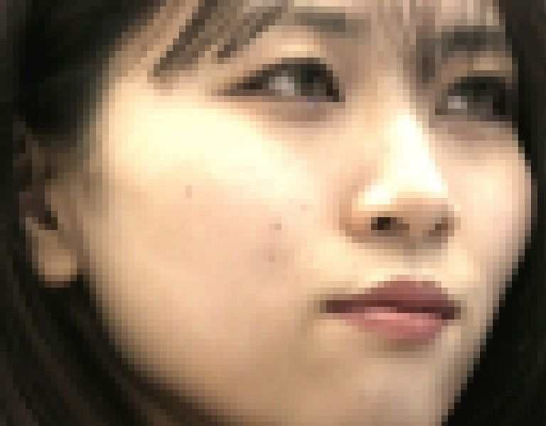 接写!美女の顔18 サンプル画像