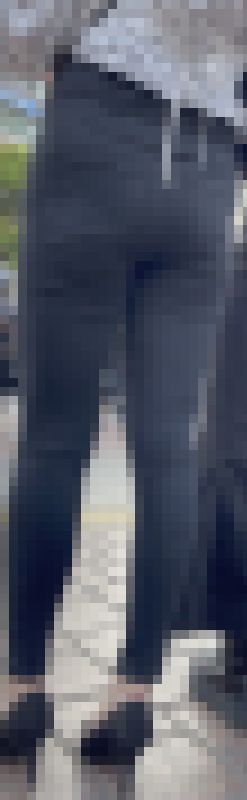 100 金髪美女大学生の黒スキニー尻 サンプル画像