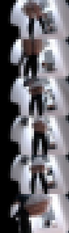 【秘め事OLの試着室】ニーハイ全裸で立ち振る舞うお姉さんがたまらない! サンプル画像1