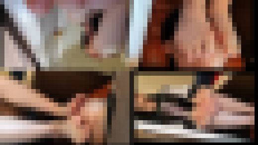 さなちゃんのコスプレで透明人間になったM男の顔面踏み付けトイレ裸足編　サンプル画像2