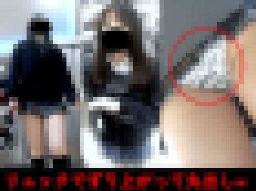 【超美脚13分】リュックでずり上がってお尻丸出しのスレンダーJ　サンプル画像1