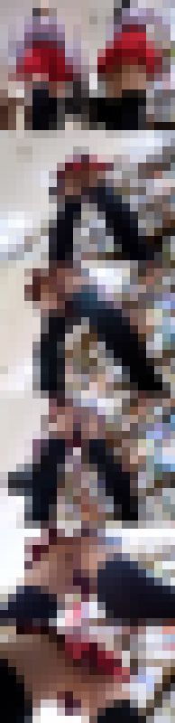 【ニーハイ肉厚パンチラ】露出度90%のTバック生尻！　サンプル画像2