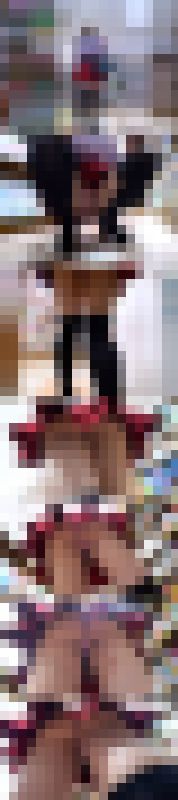 【ニーハイ肉厚パンチラ】露出度90%のTバック生尻！　サンプル画像3