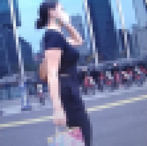 超ハイスペック極上美女の凄まじい美爆乳の横からの眺めにフル勃起 サンプル画像