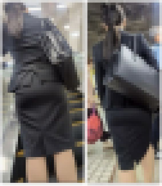 リクルートスーツOLさんの怒涛のエスカレーター追尾! サンプル画像