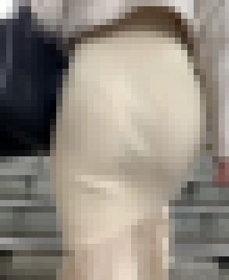 【P透け】タイトリブスカートのスタイリッシュ尻追跡 サンプル画像