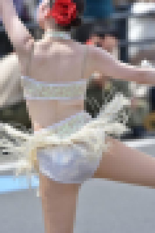 【一眼レフ撮影】【超高画質】パレード風景 YIP②編【レオタード】【ダンス】 サンプル画像