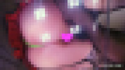 【透明椅子】フレアミニ&紐Tバック サンプル画像