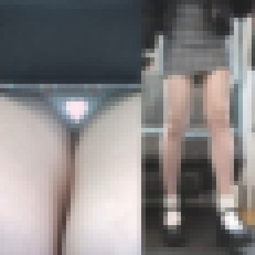[4K動画][顔出し]ずっと常にしっかりはっきり柄まで見えてるかわいいJDちゃん[ドアップあり]電車からの風景～　サンプル画像2