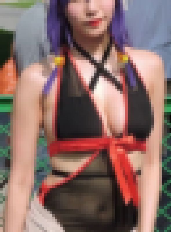 コスプレ2018夏形の良い美巨乳おっぱい谷間にフル勃起!【動画】イベント編 4809と4803セット販売 サンプル画像