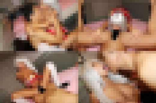 【個人撮影】アナルまで舐めまくるドスケベ黒ギャル巨乳と金玉空っぽ淫乱SEX〈素人〉　サンプル画像1