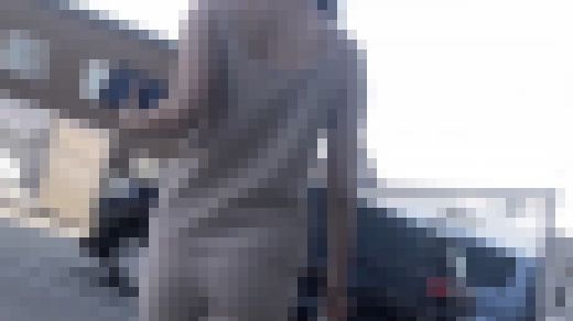 【ギャル尻】ほぼ生ケツの揺れを堪能！ピッタリベージュセットアップのTバックスケスケ尻 サンプル画像