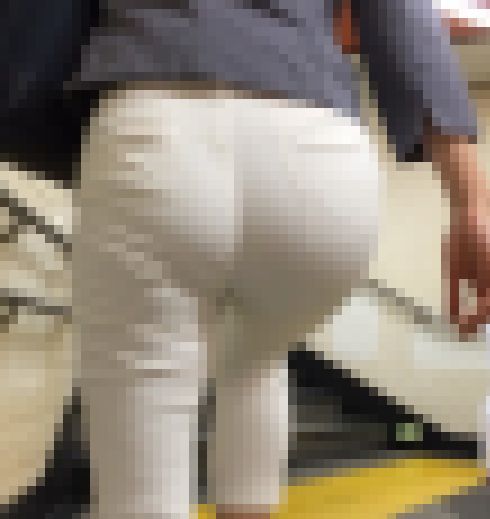 「Part1・お尻のラインが素晴らしい白パンツOL」 サンプル画像