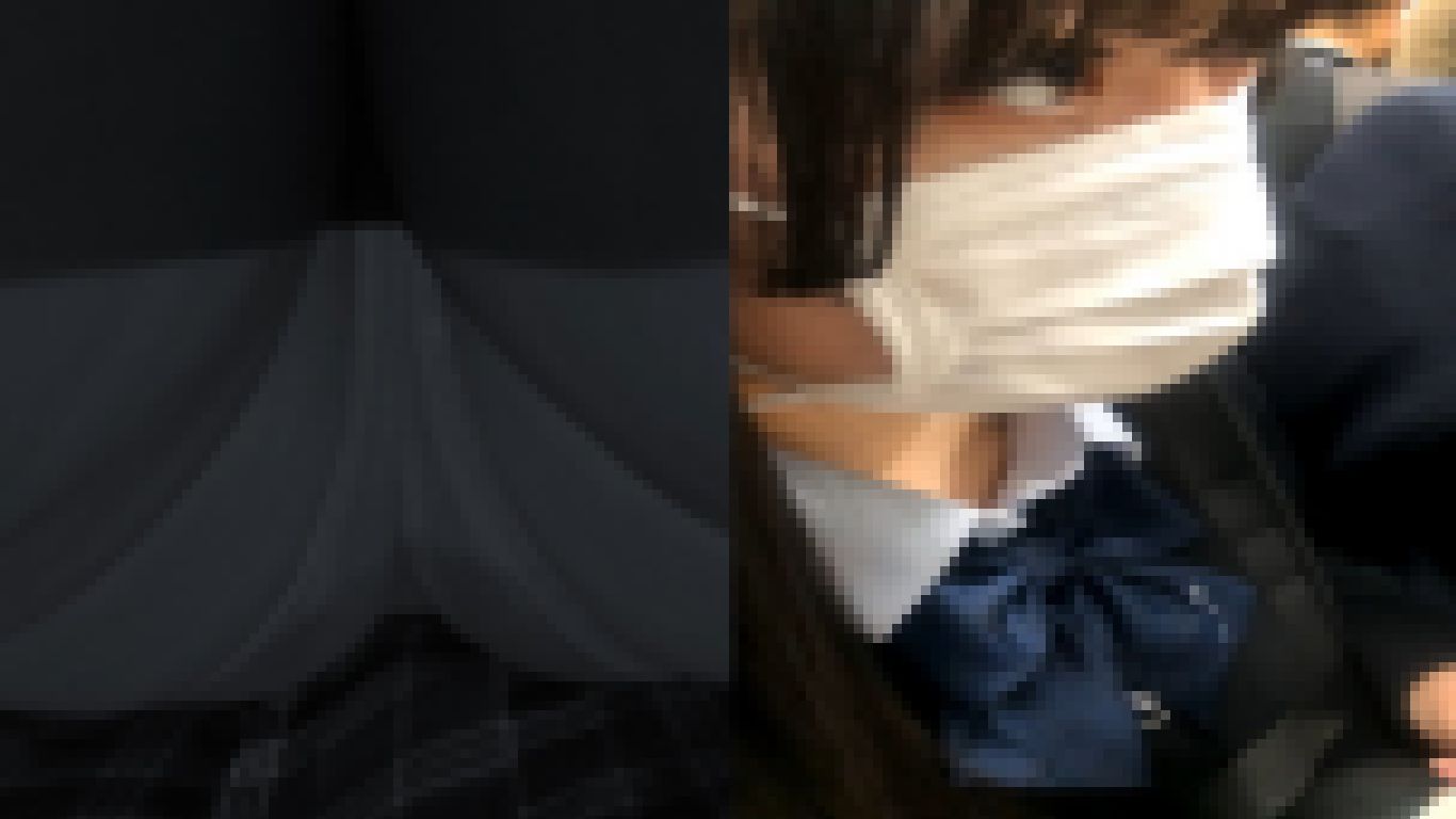 素人痴漢日記４７TRAIN目★吸い込まれるような瞳の黒髪ロング女子の生態 サンプル画像