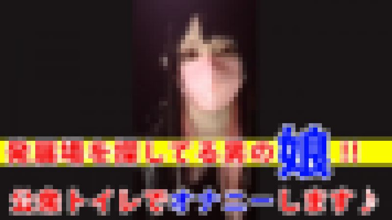 【個撮】発展場を探している男の娘が公衆トイレでオナニーする動画 サンプル画像
