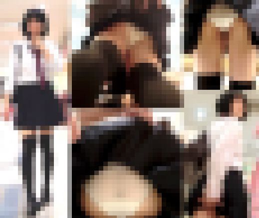 スカートめくりがバレる大失態！透けP制服娘めくり盗撮パンチラ動画【鬼畜めくり29】 サンプル画像