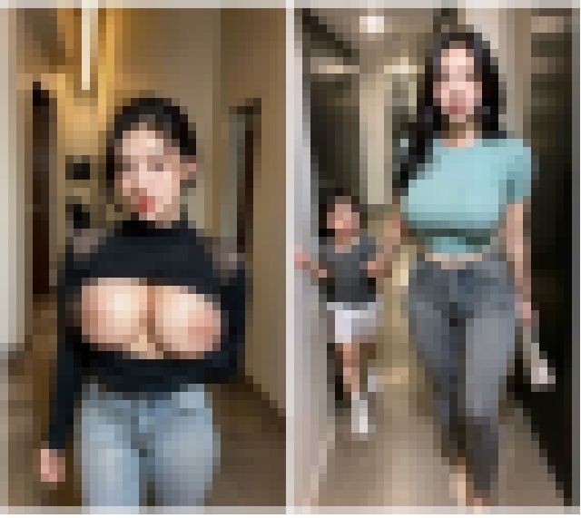 【30代】すれ違いざまの爆乳！そこはエロスの廊下 サンプル画像