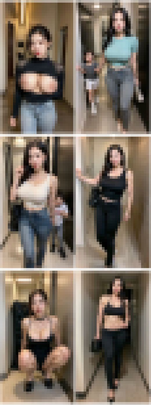 【30代】すれ違いざまの爆乳！そこはエロスの廊下　サンプル画像3