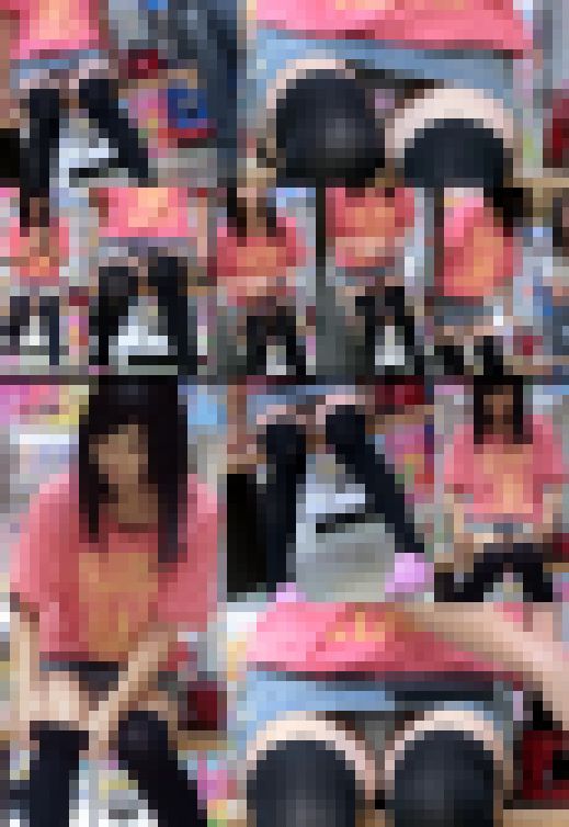 可愛いニーハイ美●女のぴちぴち純白パンツが見えまくり極上対面パンチラ盗撮動画　サンプル画像3