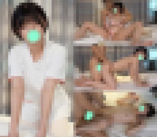 《個人撮影》33歳の彼氏がいる現役J〇マッサージ嬢「私から一目ぼれしちゃったんです」生涯3人目の浮気ちんぽでイカされまくって涙目　サンプル画像1