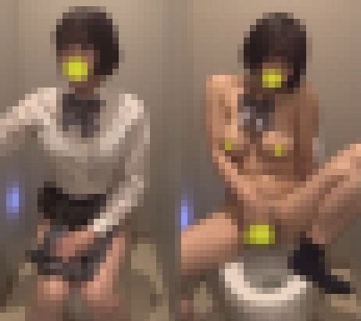 デパートのトイレでこっそりオナニーしちゃうJK107 サンプル画像