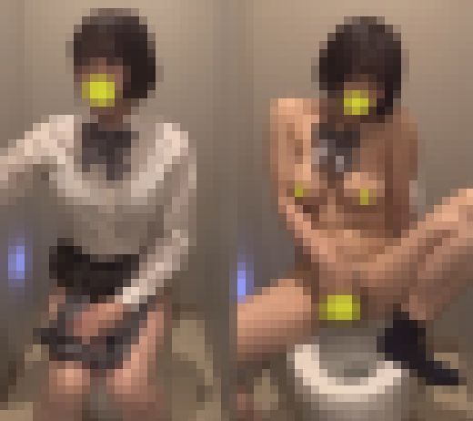 デパートのトイレでこっそりオナニーしちゃうJK107　サンプル画像1