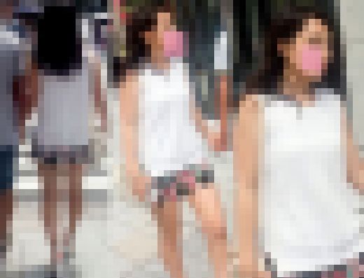 高画質パンチラ335 鬼カワJDちゃんの手つなぎデートに密着!ギラギラ輝くP サンプル画像1