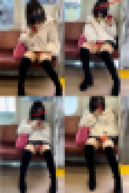 (顔モ無し)レザーミニスカのメンヘラぽいお姉さん☆ サンプル画像2