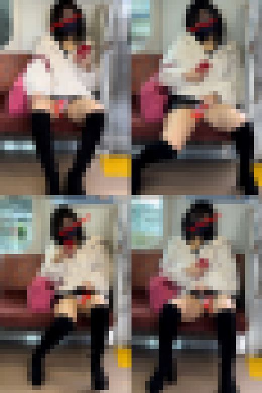 (顔モ無し)レザーミニスカのメンヘラぽいお姉さん☆ サンプル画像3