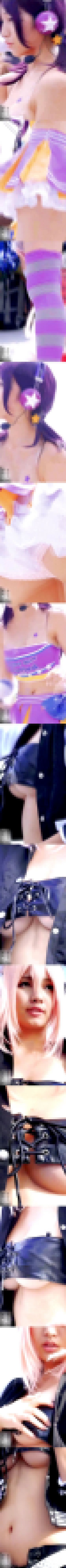 コミックマーケット,コミケ美人コスプレイヤー巨乳ヒロイン他お宝SET　サンプル画像1