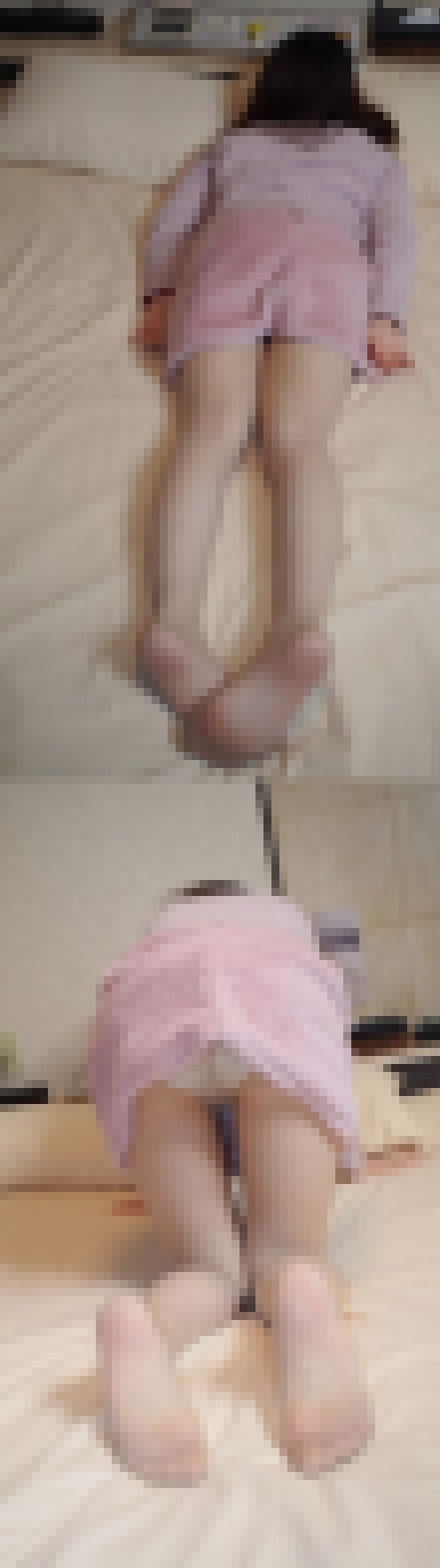 清楚系受付嬢💛美人なOLさん⑤（肌色ストッキング+黒タイツ）　サンプル画像1