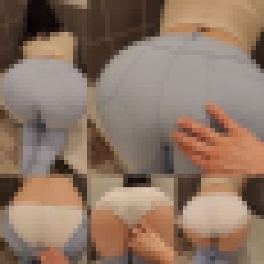 【巨乳ピタパンデカ尻】枕営業が得意な生保レディをトイレでセクハラ三昧　サンプル画像2