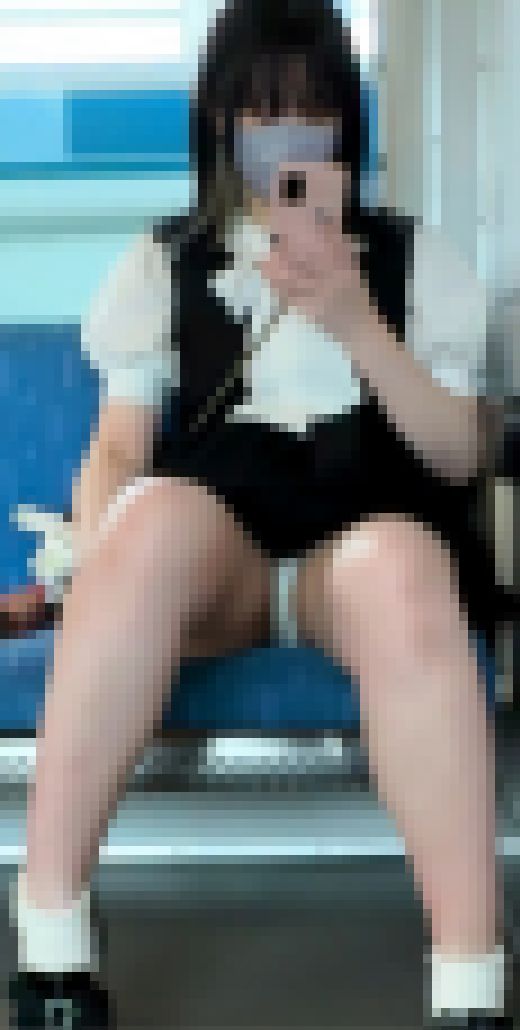 JD盗撮 電車内パンチラ02 〜ムチムチなJD〜　サンプル画像1