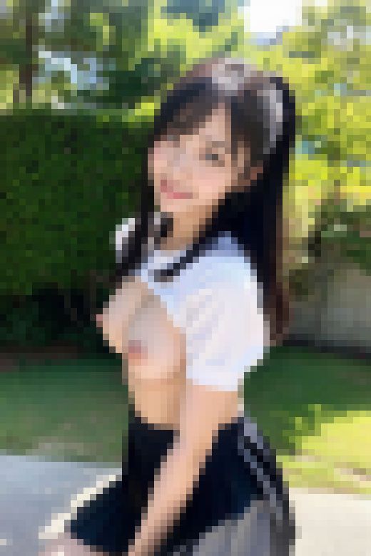 AI美女の野外露出写真集Ⅱ サンプル画像1