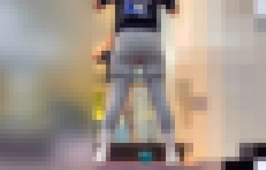 クールな素人女のスケベなピーマン尻！泡姫のようにマットの上でデカいケツをムニュらせて男を誘惑！ 下品なレギンス お姉さん編　サンプル画像2