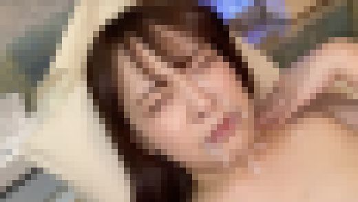 【素人】黒髪ロング女子と顔射セックス　サンプル画像3