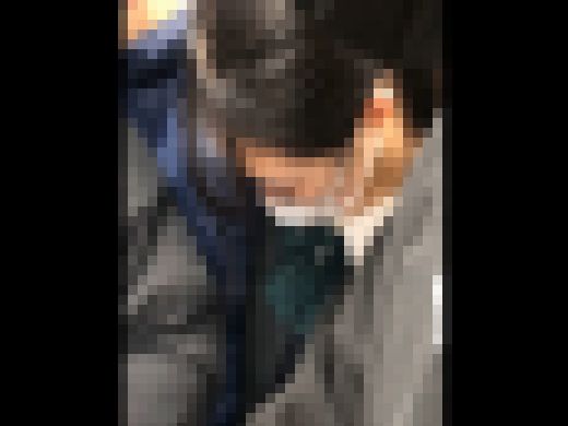 素人痴漢日記56TRAIN目★緑リボンのポニテ女子の生態 サンプル画像3