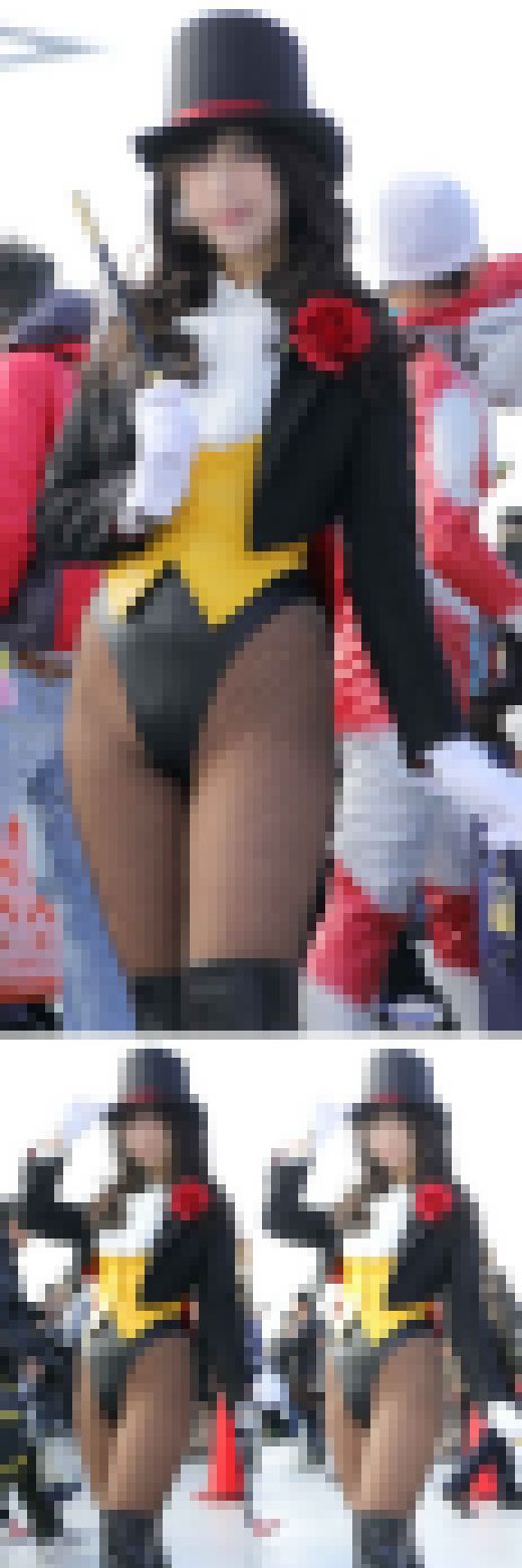 【写真】むっちり太もも高身長の美貌のマジシャン風なハイレグバニーなコスプレイヤー　高画質69枚！　サンプル画像1