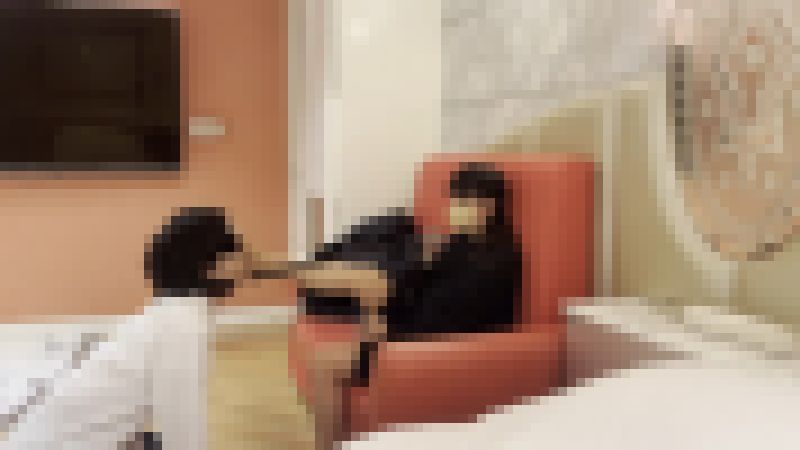 超美人21歳ドS新宿OLあやか様の仕事終わりムレムレパンストでM男いじめ サンプル画像