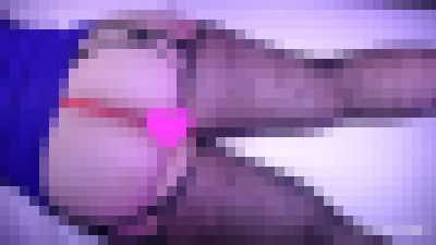 【ベッドでデカ尻丸出し】食い込みTフロント　サンプル画像2