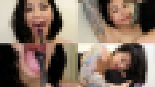 【舌フェチ唾フェチ】水無瀬亜きら女王様のエロ長い舌・唾・口の臭い堪能コース　サンプル画像1