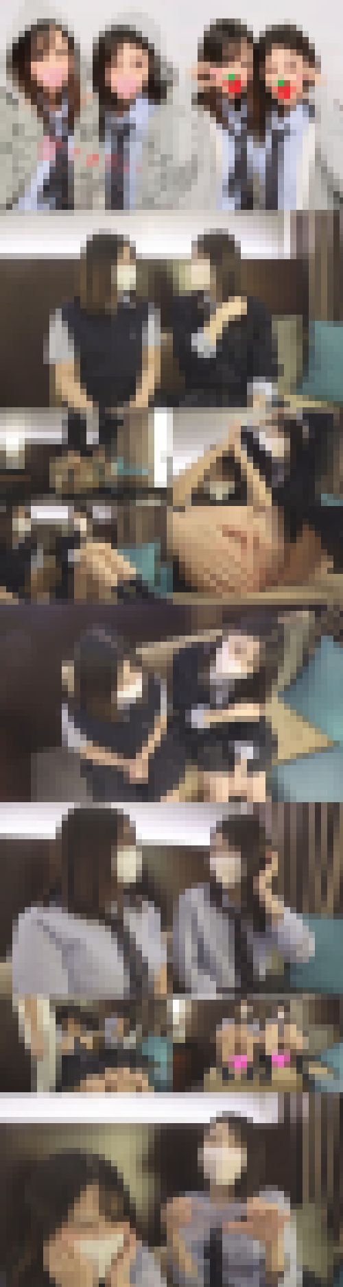 【天】吹奏楽部の親友二人が等身大カオスな教室動物園！羞恥心と処女喪失の公開処刑で変態快楽暴れ叫び逝き発狂！処女中出妊娠映像（3）　サンプル画像1