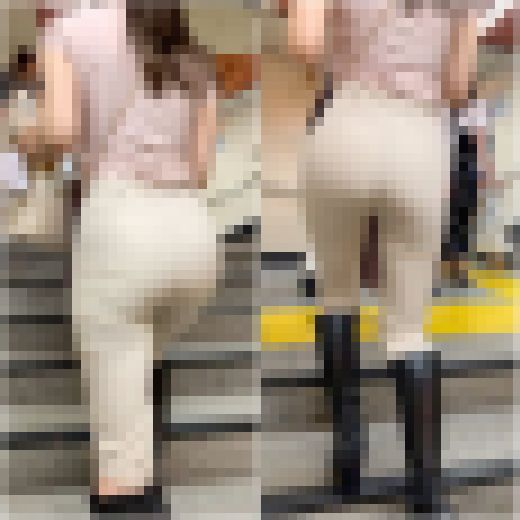 「パーフェクトなヒップラインのお尻　洋服もタイトでエロ過ぎ」　サンプル画像1