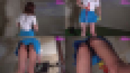 スポーツ女子痴かん・ミニスカゴルフ女子をセクハラ（1） ローアングルからクイコミ尻パンチラ撮影編　サンプル画像2