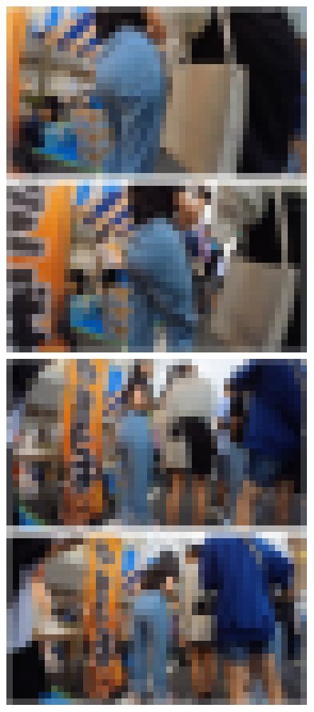 【発育しすぎ】臀部だけ異様に発育過剰なデカケツJ◯のジーンズ着衣尻。　サンプル画像1
