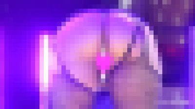 【デカ尻】白のTフロント正面から観察 サンプル画像
