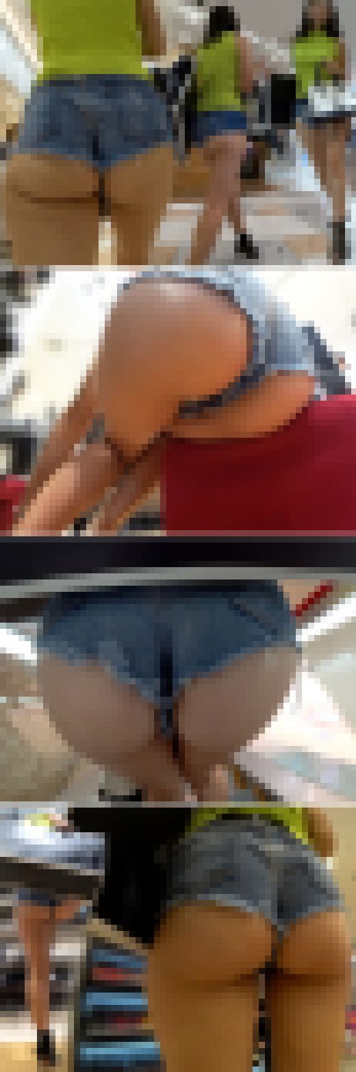 【超高画質】むにゅっケツ！お尻だけ見事に育った細身美女♪幾ら直しても食い込んじゃう丸っケツですｗ　サンプル画像2