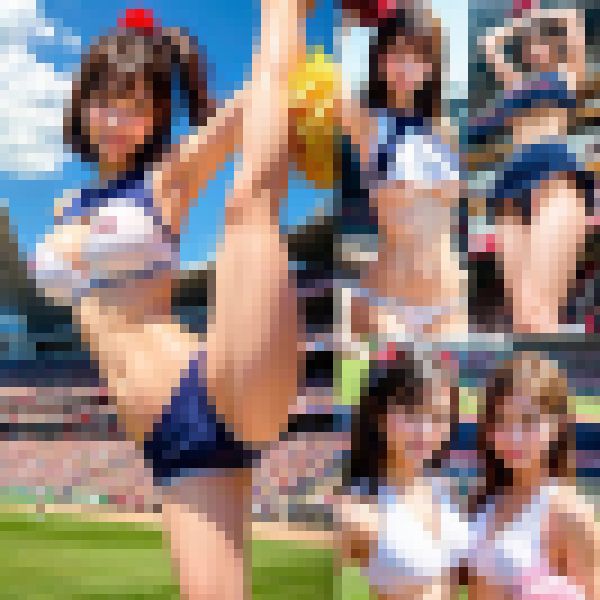 エロすぎる台湾の球団チア写真流出 サンプル画像